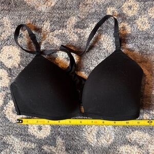 Gap Body Padded Black Racerback Pullover Bra